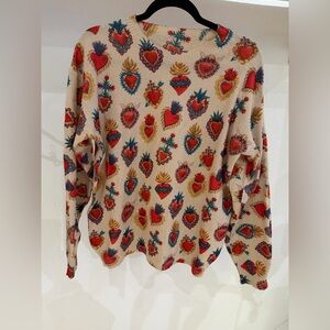 Heart lightweight sweater